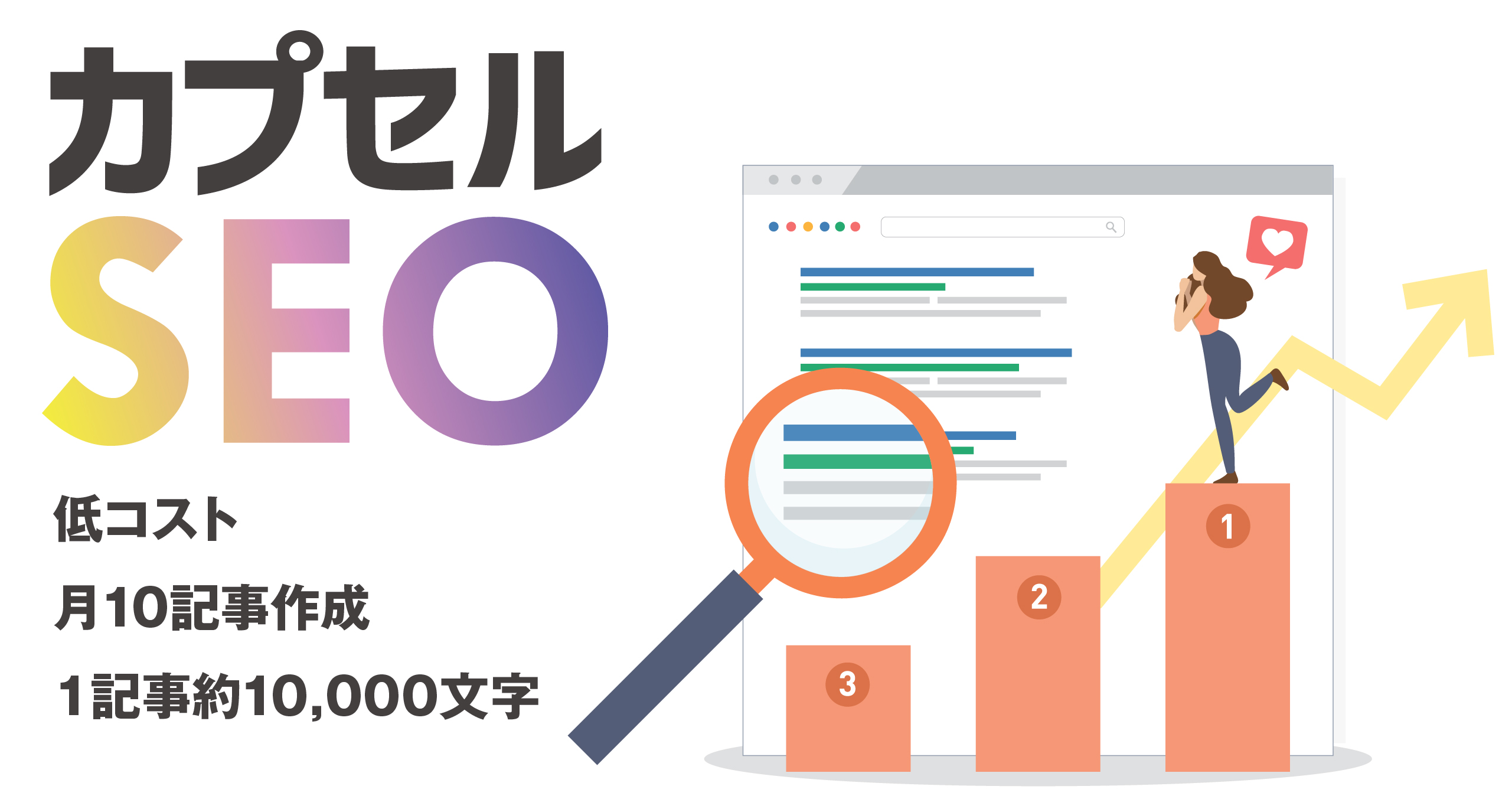 狙ったキーワードを包括的に対策して集客につなげる「カプセルSEO」